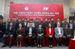 Bóng đá Việt Nam củng cố nền móng đào tạo trẻ