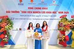 Thi SV NCKH của Trường ĐH Hùng Vương: Giải Nhất cho nhóm nữ sinh nhiều sáng tạo