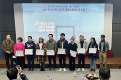 Trao giải LHP ngắn 2020 dành cho cựu học sinh, sinh viên