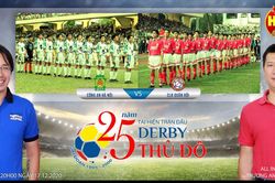 Tái hiện trận derby lớn nhất trong lịch sử bóng đá Việt Nam - Công an Hà Nội vs CLB Quân đội