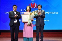 Trao giải cuộc thi viết 'Những kỷ niệm sâu sắc về thầy cô và mái trường mến yêu' năm 2020