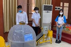 Học sinh đam mê sáng tạo khoa học công nghệ