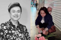 Giữa lùm xùm li hôn, vợ cũ Hoàng Anh gây chú ý khi đốt nến giữa đường tưởng nhớ cố NS Chí Tài