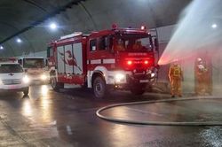 Diễn tập phòng cháy, chữa cháy, cứu nạn tại hầm đường bộ Đèo Cả