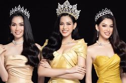 Nhan sắc Hoa hậu Đỗ Thị Hà và 2 Á hậu sau một tháng đăng quang