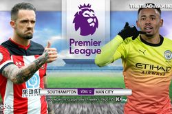 Soi kèo nhà cái Southampton vs Man City. Trực tiếp bóng đá vòng 14 Giải ngoại hạng Anh