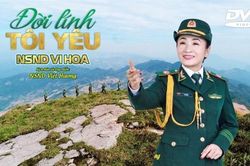 NSND Vi Hoa ra mắt DVD 'Đời lính tôi yêu'