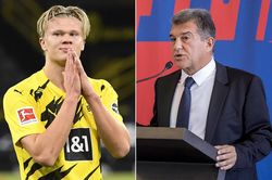 Laporta mua Haaland nếu trở lại ghế chủ tịch Barca