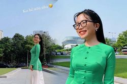 Phương Mỹ Chi mặc áo bà ba khoe được dáng thiếu nữ
