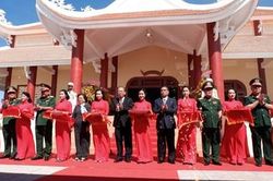 Khánh thành Đền thờ liệt sĩ Di tích Lịch sử Quốc gia khu vực Đồn Long Khốt