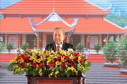 Khánh thành Đền thờ Liệt sỹ, Khu Di tích lịch sử quốc gia khu vực Đồn Long Khốt