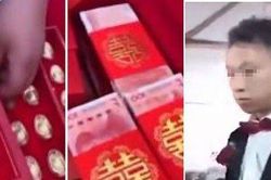 Cô dâu nhận hồi môn khủng nhưng mặt chú rể rầu rĩ khiến ai nấy tò mò