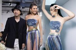 Thanh Hằng diện váy xuyên thấu hở như không hở: Đỉnh cao của chị đại làng mốt là đây