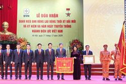EVN đón nhận danh hiệu Anh hùng Lao động thời kỳ đổi mới