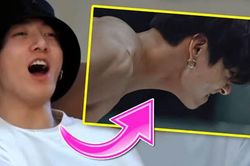 BTS phản ứng thế nào khi Jungkook ngực trần chống đẩy?