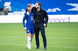 HLV Lampard không lo lắng khi Werner 'tịt ngòi'