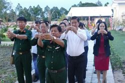 Phó Thủ tướng Trương Hòa Bình dự Lễ Khánh thành Đền thờ liệt sỹ - Di tích lịch sử quốc gia Khu vực Đồn Long Khốt