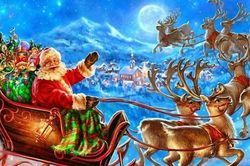 Mùa lễ hội cuối năm 2020: Vì sao ông già Noel chỉ chọn tuần lộc cái để kéo xe?