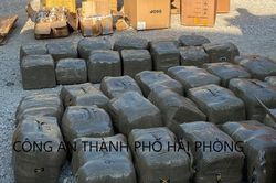 Phát hiện gần 670kg chất ma túy được ngụy trang đưa về Hải Phòng
