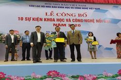 'Kè bờ hồ Hoàn Kiếm' được bình chọn sự kiện Khoa học công nghệ 2020