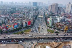 Công trường đường vành đai nghìn tỷ ngày cuối năm