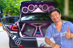 Độ dàn âm thanh trị giá hơn 1 tỷ đồng trên ôtô