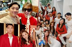 Gia đình sao đón Noel: Ông Cao Thắng nũng nịu với Đông Nhi, Trấn Thành - Hari, Emily - Big bên nhau e ấp