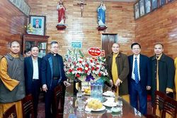 Phật giáo Yên Thành, Thanh Chương chúc mừng Giáng sinh
