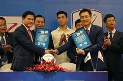 Sau mùa giải thành công, V-League được tăng giá trị hợp đồng tài trợ