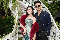 Đón Giáng sinh, Lệ Quyên và 'tình tin đồn' ngầm công khai tình cảm