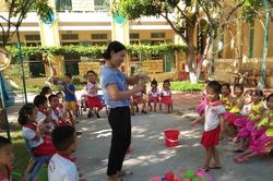 Trường Mầm non Hải Tân - bài học kinh nghiệm nuôi dạy lấy trẻ làm trung tâm