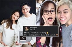 An Nguy đăng ảnh cùng người yêu, thông báo mang thai: Quà Giáng sinh khiến fan bất ngờ