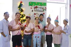 Chiếc mũ đỏ trong ngày Giáng sinh