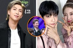RM BTS không thể giấu được biểu cảm 'ông bố hạnh phúc' khi nhìn Soobin TXT