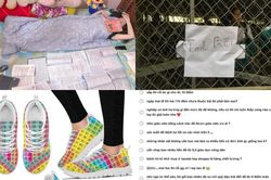 Loạt ảnh mùa thi của teen: 'Choáng' với lịch sử tìm kiếm trên web, 'tậu' đôi giày Hóa học