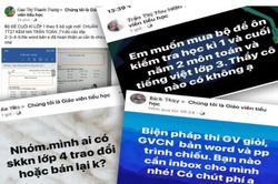 Nhộn nhịp mua bán đề thi, sáng kiến kinh nghiệm