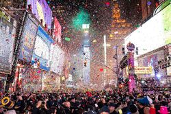 Giao thừa 2021 tại New York không còn đám đông Quảng trường Thời đại