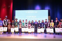 Số học sinh, sinh viên, thanh niên dân tộc thiểu số tiêu biểu năm 2020 tăng hơn 20%