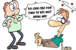 Vào viện vì vợ cũng đi đón giao thừa