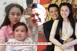 Con gái Vân Quang Long quấy khóc đòi đi tìm ba nửa đêm, vợ trẻ nghẹn ngào: 'Mẹ biết tìm ba ở đâu'