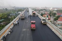 Cầu Thăng Long trước ngày thông xe trở lại