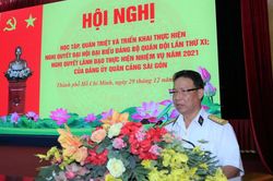 Đảng ủy Quân cảng Sài Gòn: Hội nghị học tập, quán triệt và triển khai thực hiện Nghị quyết Đại hội Đảng bộ Quân đội lần thứ XI