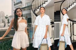 Hà Tăng và em chồng 'đốn tim' fan với những thiết kế mát mẻ