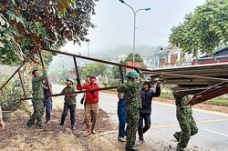 Mường Ảng hoàn thành giải phóng mặt bằng Dự án Đường 42m