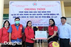 Trao 600 phần quà cho người dân Đắk Nông, Đắk Lắk