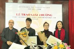 Trao giải cuộc thi Sáng tác kịch bản phim truyện điện ảnh năm 2020