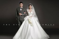 Vợ tương lai của Bùi Tiến Dũng khoe ảnh cưới lãng mạn tuyệt đẹp