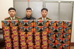 Phá chuyên án buôn bán hàng cấm, thu giữ hơn 60 kg pháo nổ
