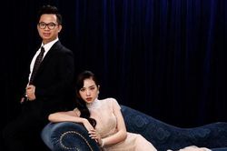 Á hậu Thúy An tung ảnh cưới đẹp như mơ bên người chồng tiến sĩ