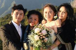 Hé lộ hậu trường chụp ảnh cưới của con gái Thanh Lam: Cô dâu chú rể khóa môi, nhan sắc nữ diva U55 gây chú ý